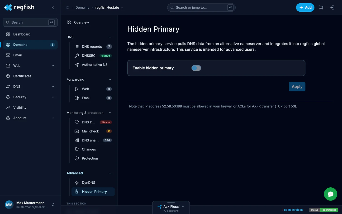 The hidden primary setting