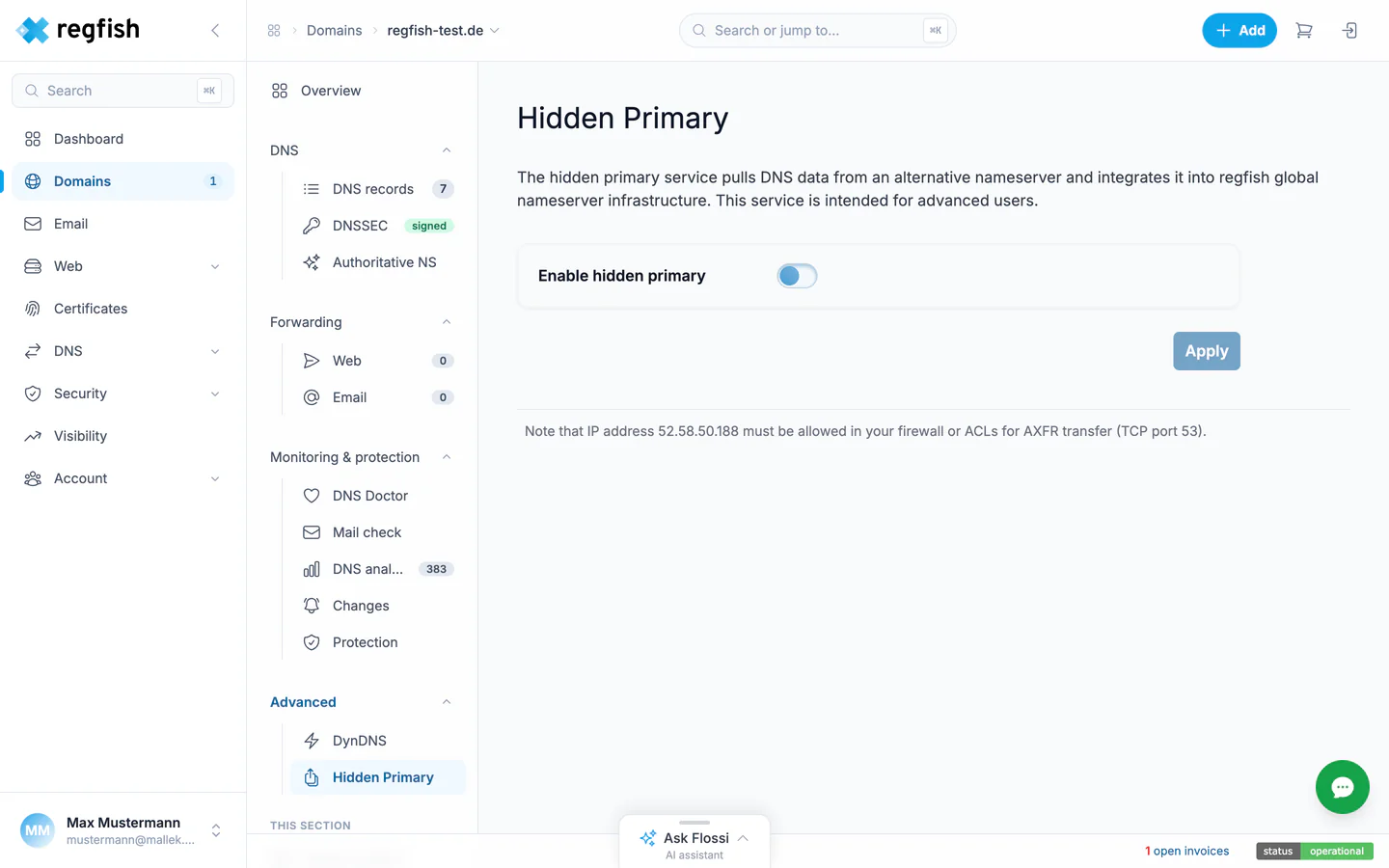 The hidden primary setting